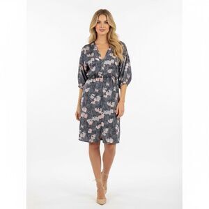 Tucker 100% Silk Knee Length Dress